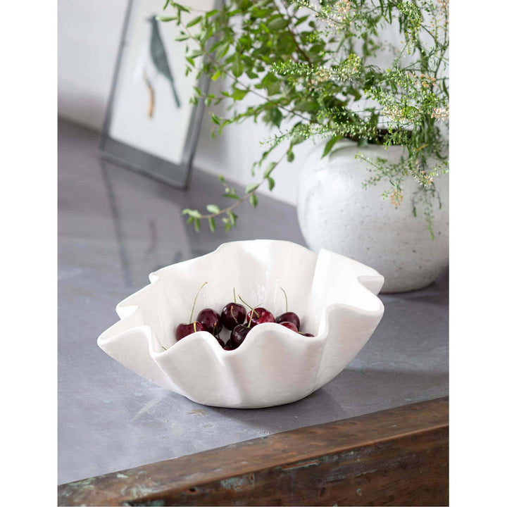 Regina Andrew 20-1268  Ruffle Home Decor Ivory