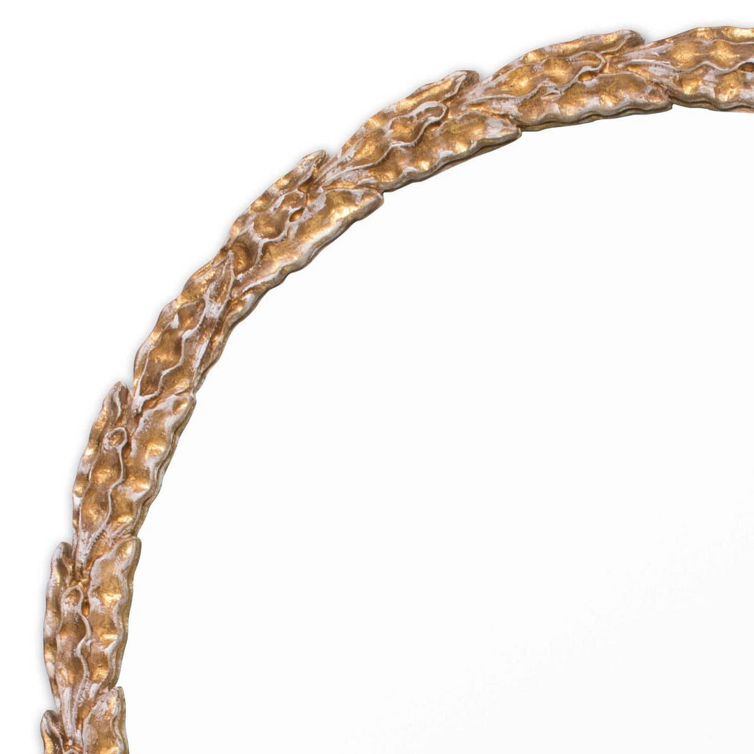 Regina Andrew 21-1087  Olive Mirror Gold Leaf