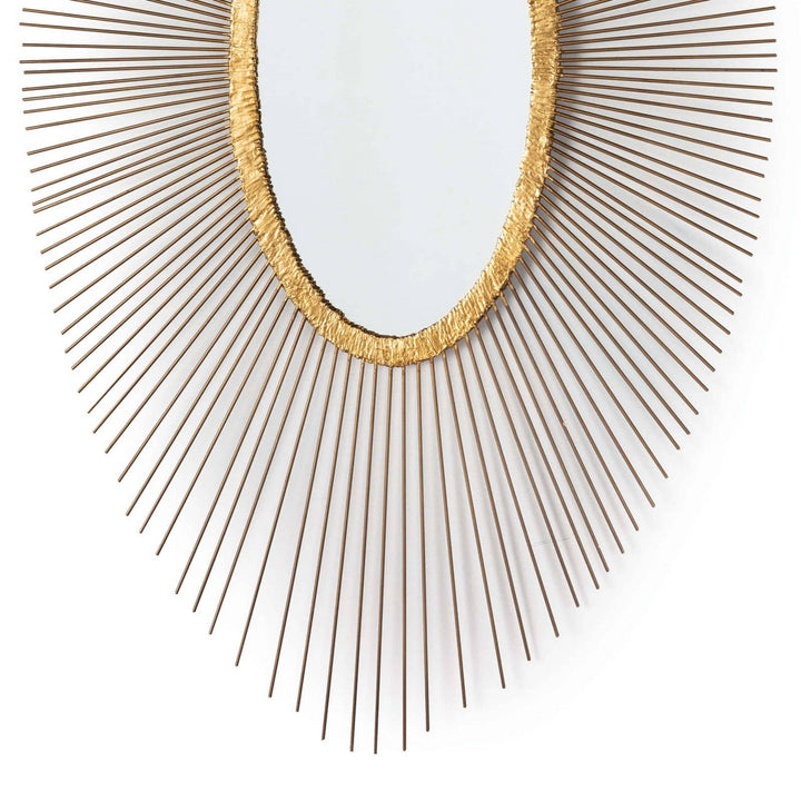 Regina Andrew 21-1089 Modern Sedona Mirror Antique Gold Leaf