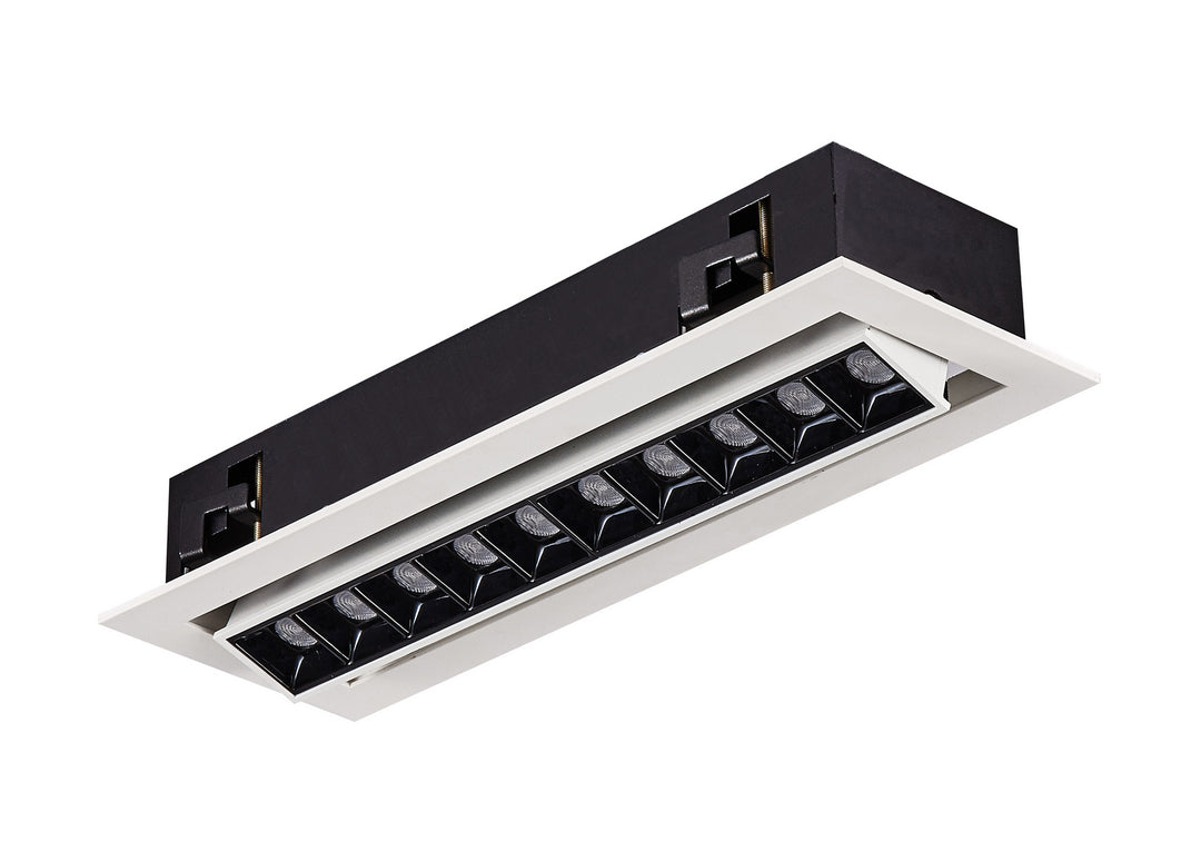 Beach Lighting MR10AL-20W-3D-30-MWB  Led Recessed Fixture Recessed Light Black