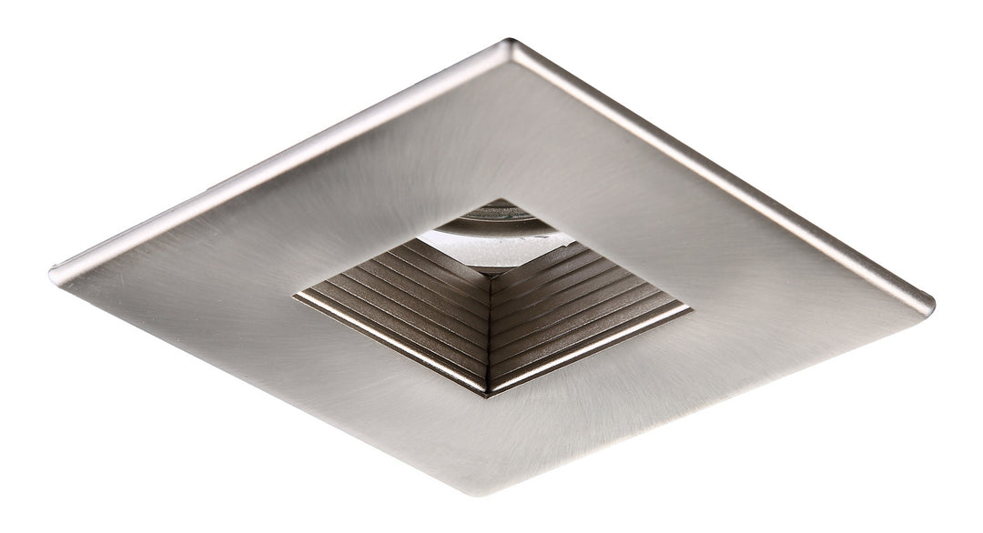 Beach Lighting R3-590BN  Baffle Trim Recessed Light Pewter, Nickel, Silver