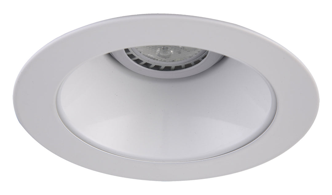 Beach Lighting R4-421MW  Adjustable Trim Recessed Light White