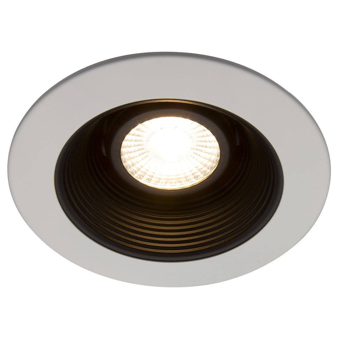 Beach Lighting R4-493MWB  Baffle Trim Recessed Light White