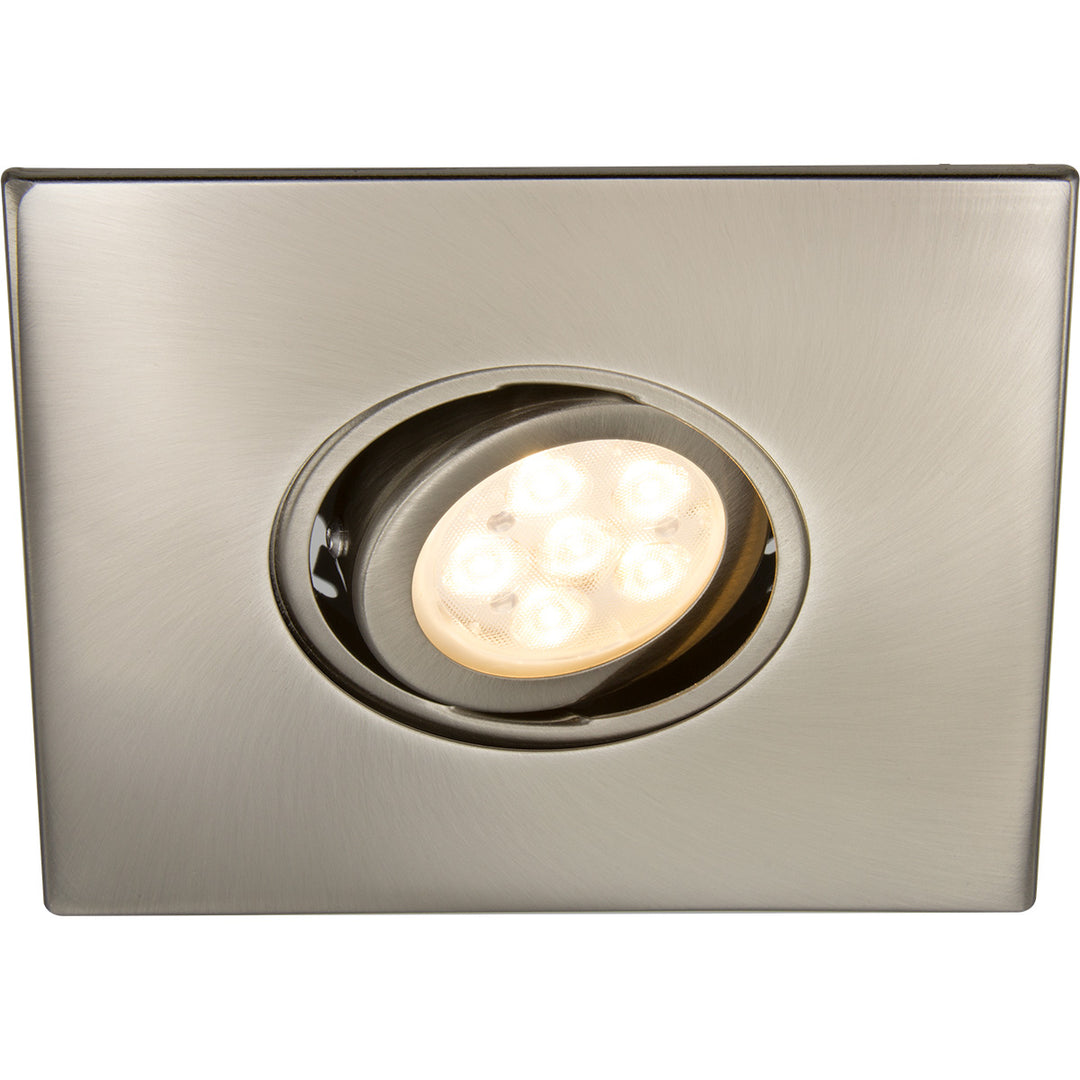 Beach Lighting R4-588BN  Adjustable Trim Recessed Light Pewter, Nickel, Silver