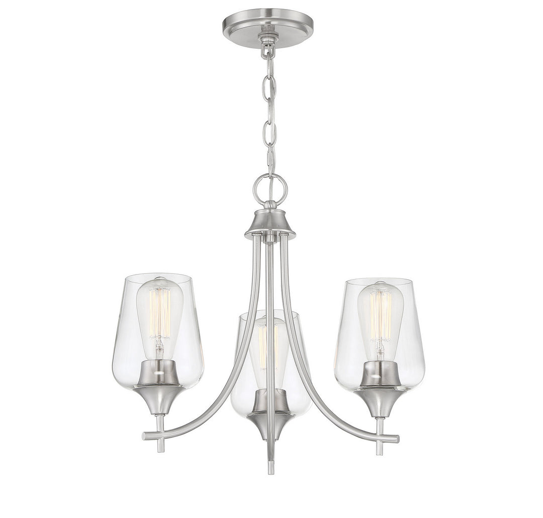 Savoy House Octave 1-4031-3-SN Chandelier Light - Satin Nickel
