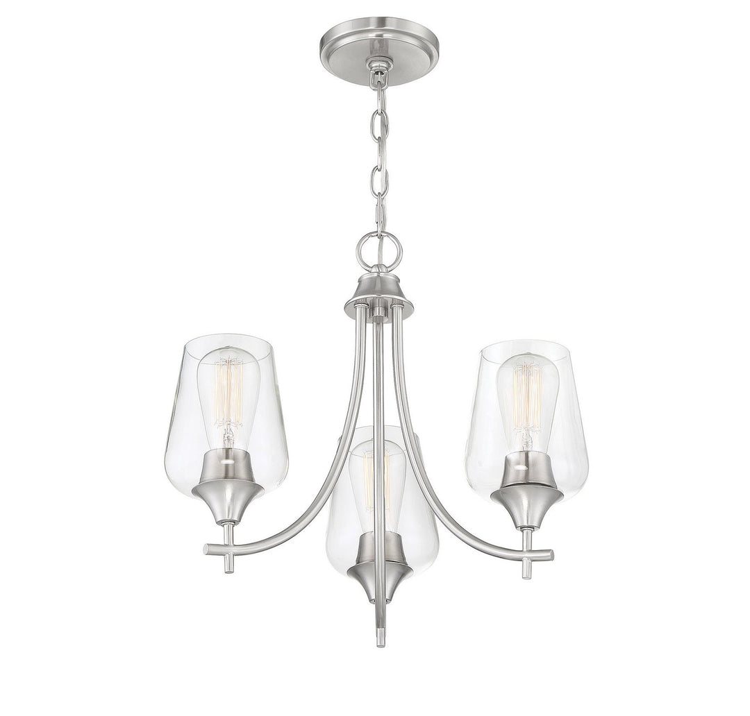 Savoy House Octave 1-4031-3-SN Chandelier Light - Satin Nickel