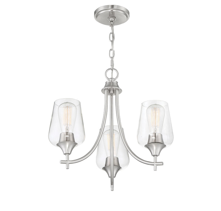 Savoy House Octave 1-4031-3-SN Chandelier Light - Satin Nickel