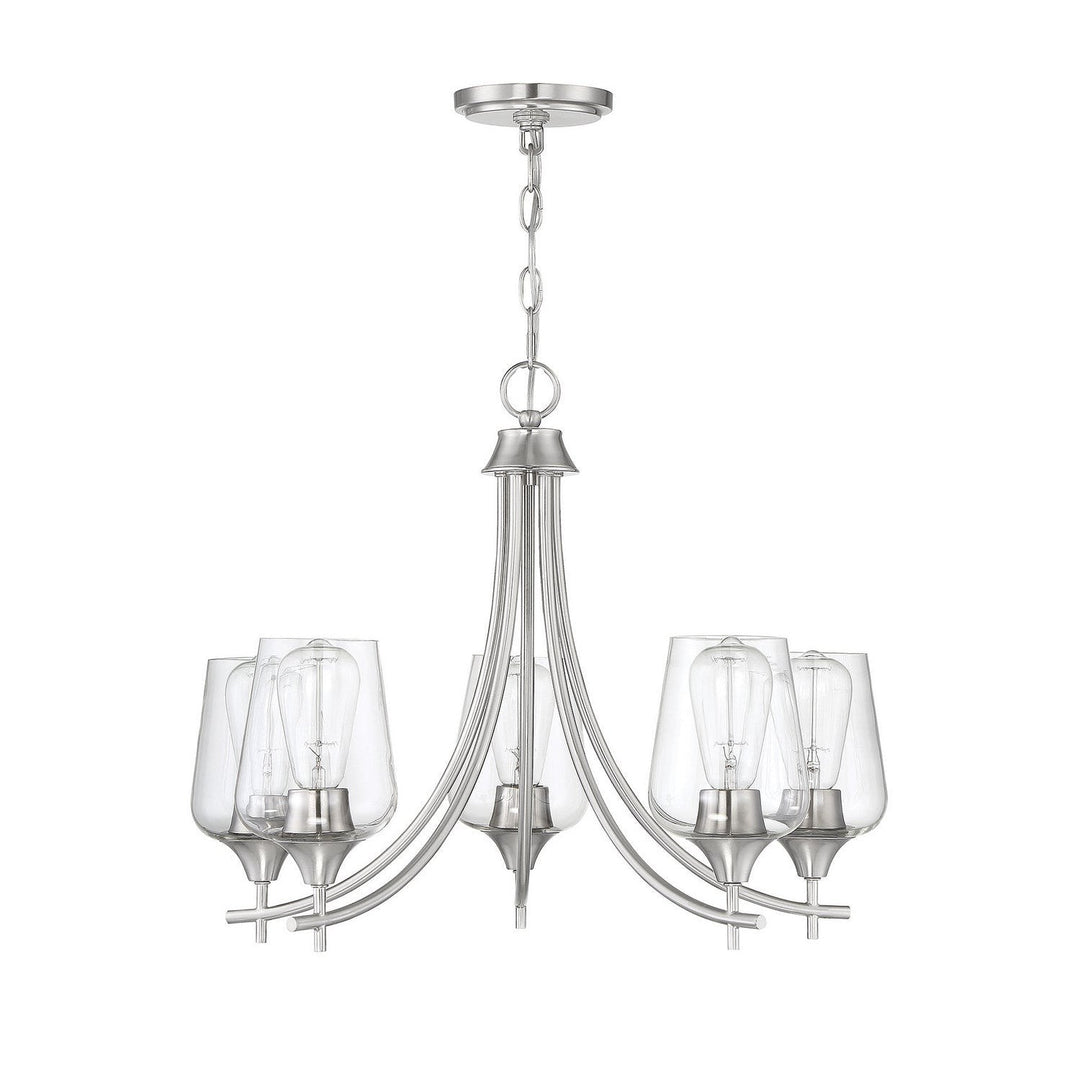 Savoy House Octave 1-4032-5-SN Chandelier Light - Satin Nickel