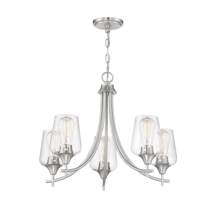 Savoy House Octave 1-4032-5-SN Chandelier Light - Satin Nickel