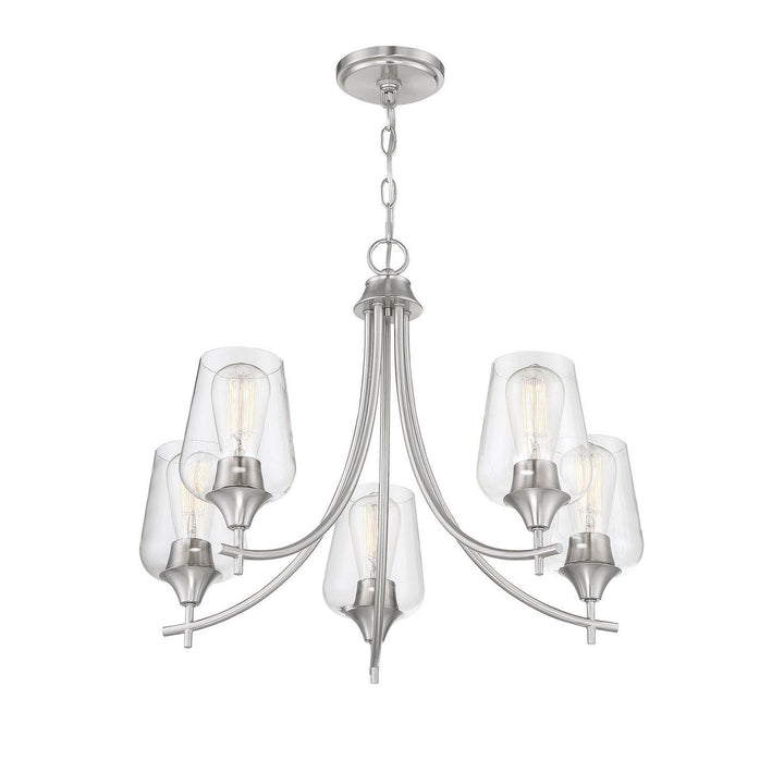 Savoy House Octave 1-4032-5-SN Chandelier Light - Satin Nickel