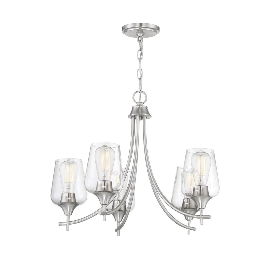 Savoy House Octave 1-4032-5-SN Chandelier Light - Satin Nickel