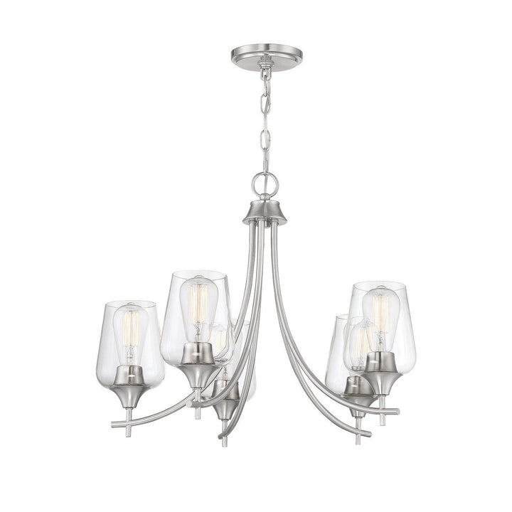 Savoy House Octave 1-4032-5-SN Chandelier Light - Satin Nickel