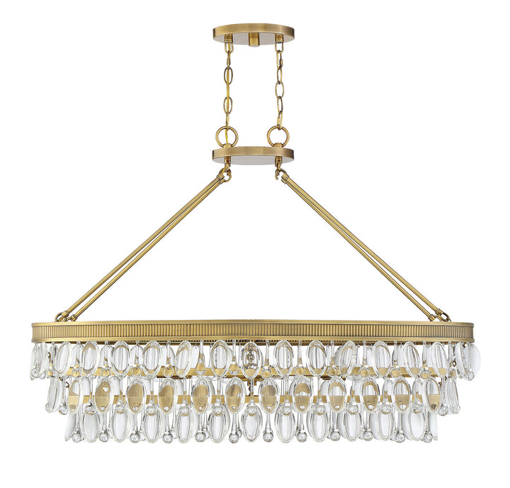 Savoy House Windham 1-8702-8-322 Pendant Light - Warm Brass