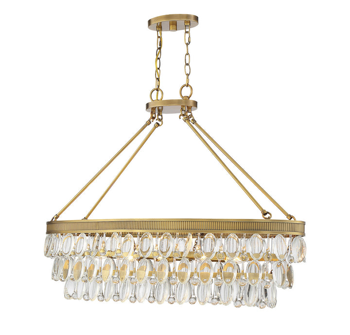 Savoy House Windham 1-8702-8-322 Pendant Light - Warm Brass