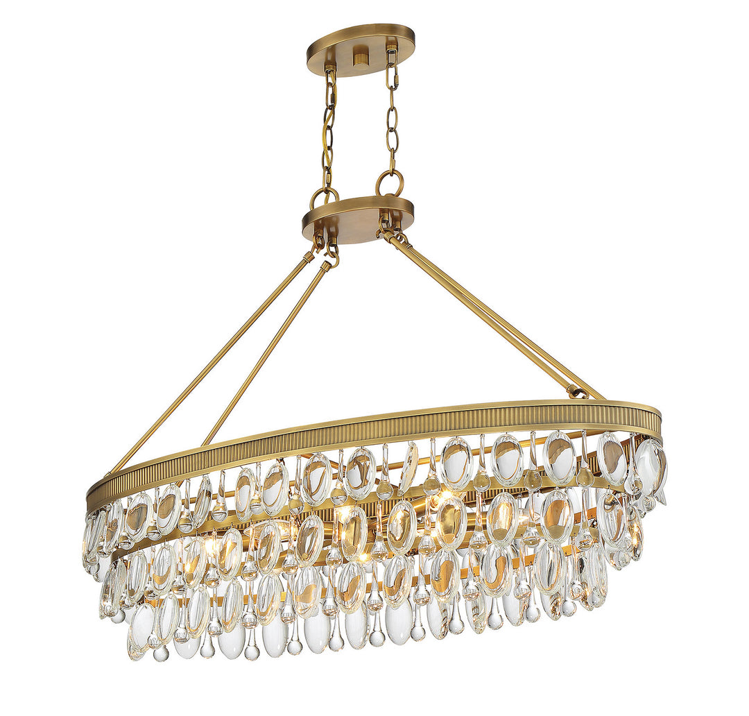 Savoy House Windham 1-8702-8-322 Pendant Light - Warm Brass