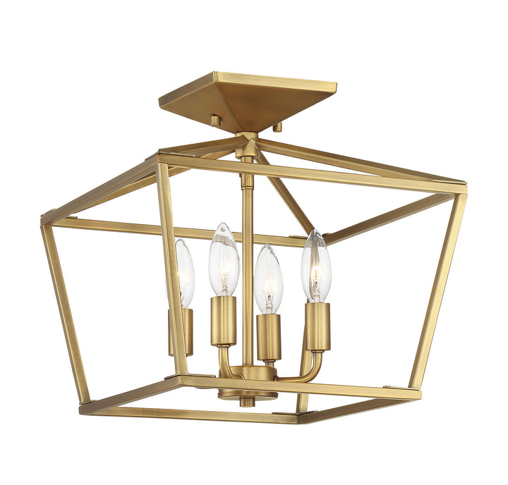 Savoy House Townsend 6-328-4-322 Ceiling Light - Warm Brass