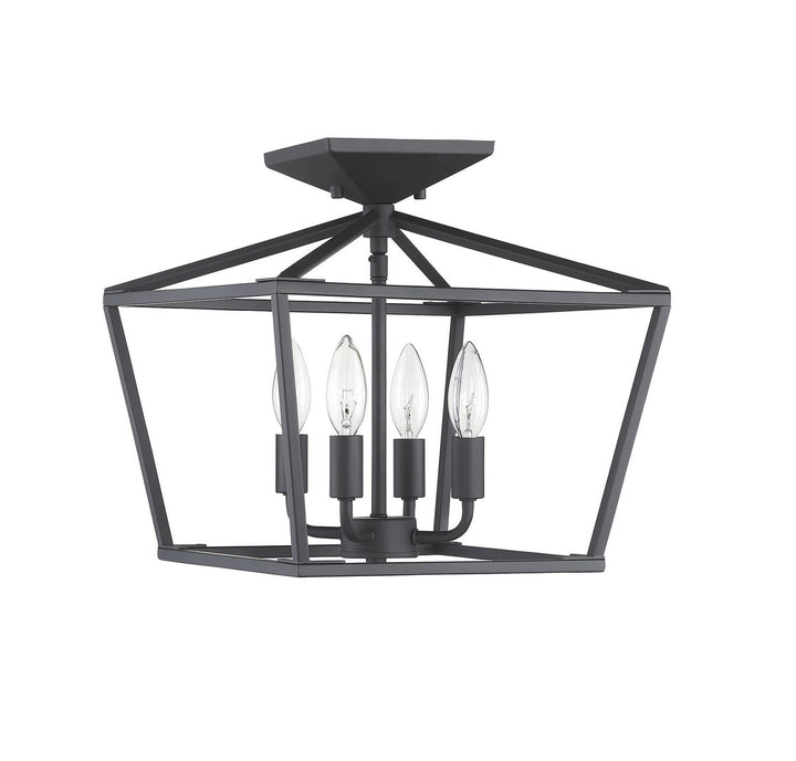 Savoy House Townsend 6-328-4-89 Ceiling Light - Matte Black