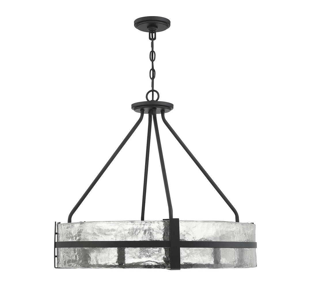 Savoy House Hudson 7-1850-8-89 Chandelier Light - Matte Black