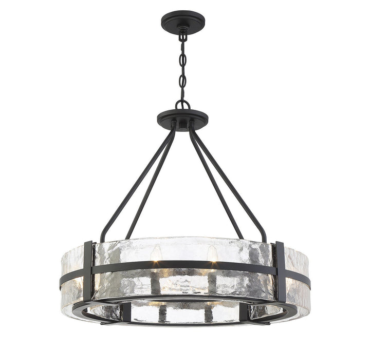 Savoy House Hudson 7-1850-8-89 Chandelier Light - Matte Black