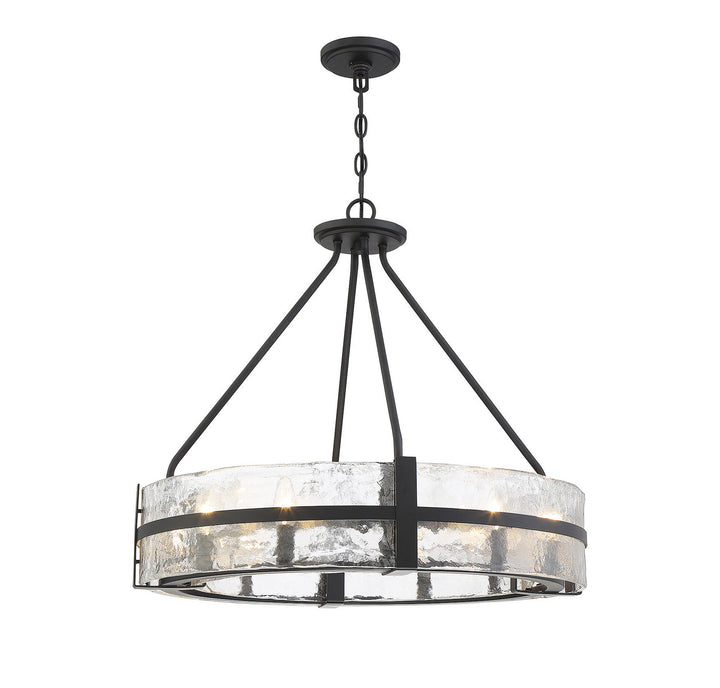 Savoy House Hudson 7-1850-8-89 Chandelier Light - Matte Black