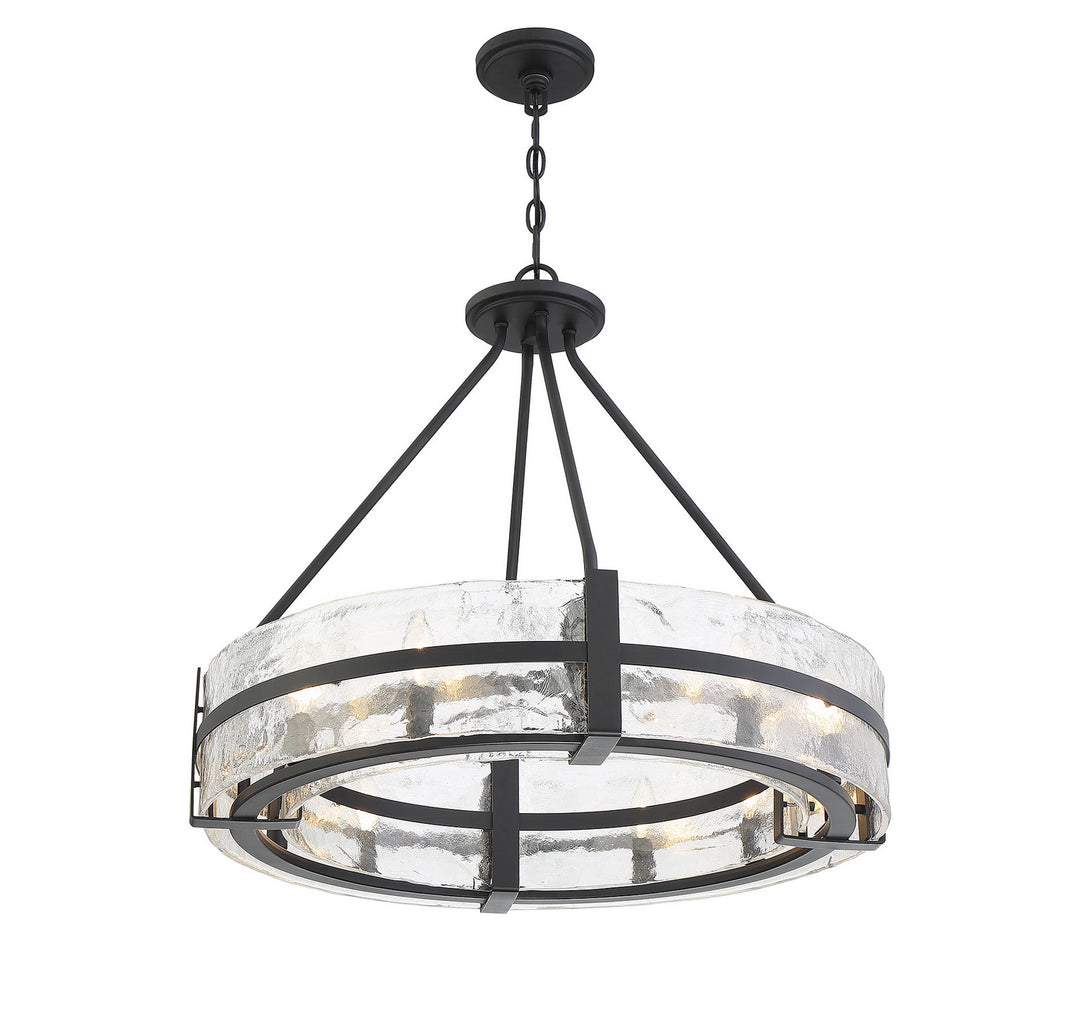 Savoy House Hudson 7-1850-8-89 Chandelier Light - Matte Black