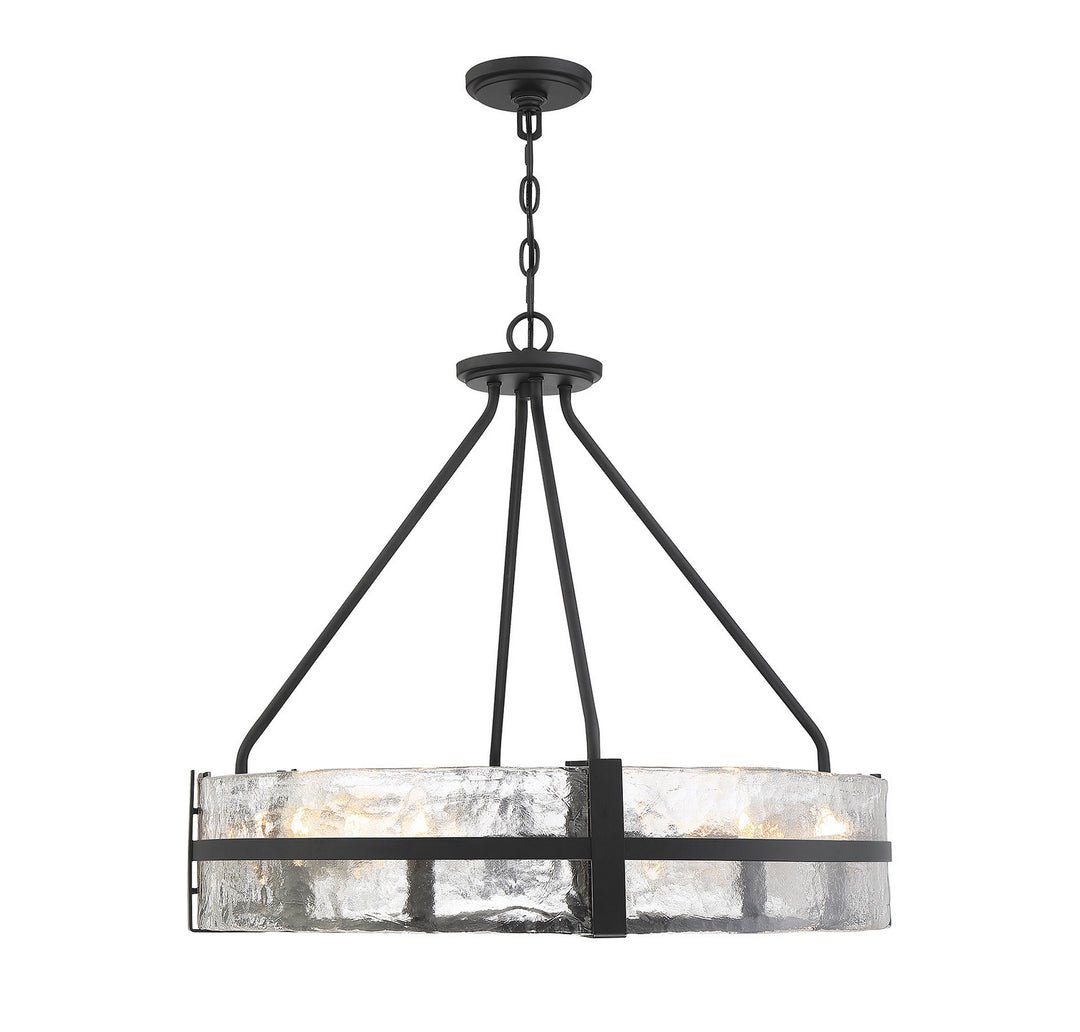 Savoy House Hudson 7-1850-8-89 Chandelier Light - Matte Black