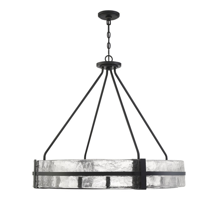 Savoy House Hudson 7-1851-12-89 Chandelier Light - Matte Black