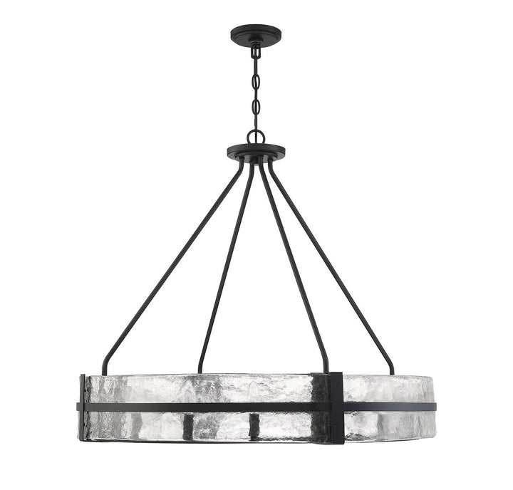 Savoy House Hudson 7-1851-12-89 Chandelier Light - Matte Black