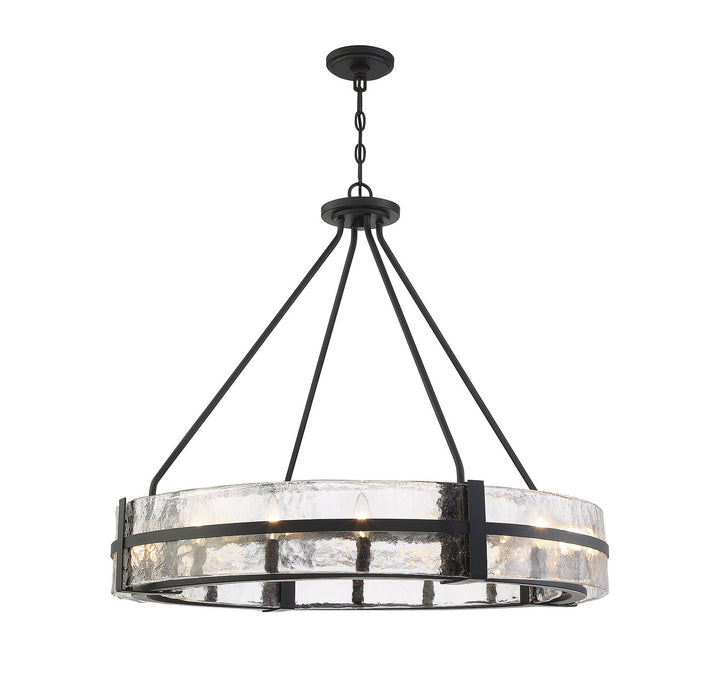 Savoy House Hudson 7-1851-12-89 Chandelier Light - Matte Black