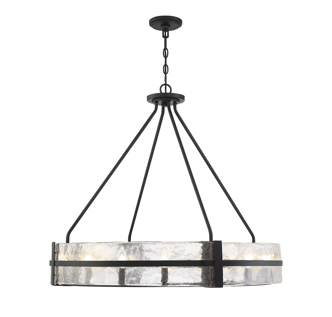 Savoy House Hudson 7-1851-12-89 Chandelier Light - Matte Black