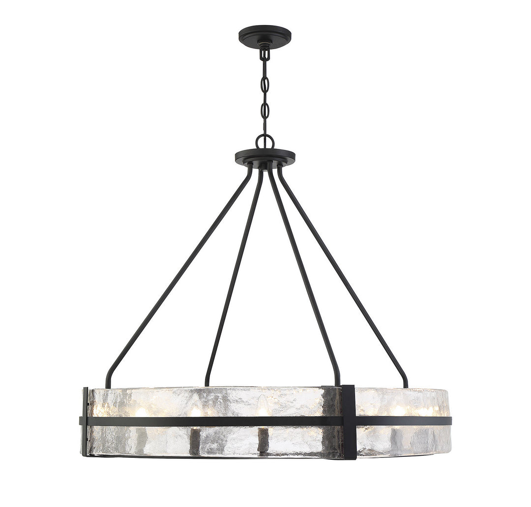 Savoy House Hudson 7-1851-12-89 Chandelier Light - Matte Black
