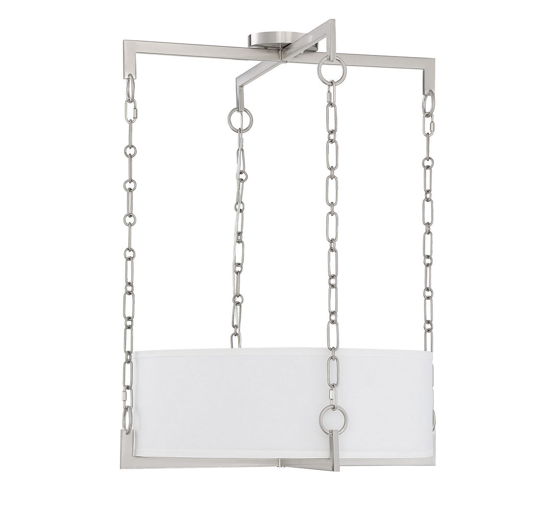 Savoy House Abbott 7-8401-4-SN Pendant Light - Satin Nickel