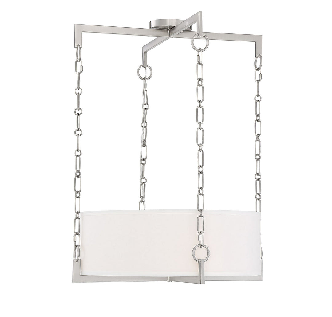 Savoy House Abbott 7-8401-4-SN Pendant Light - Satin Nickel