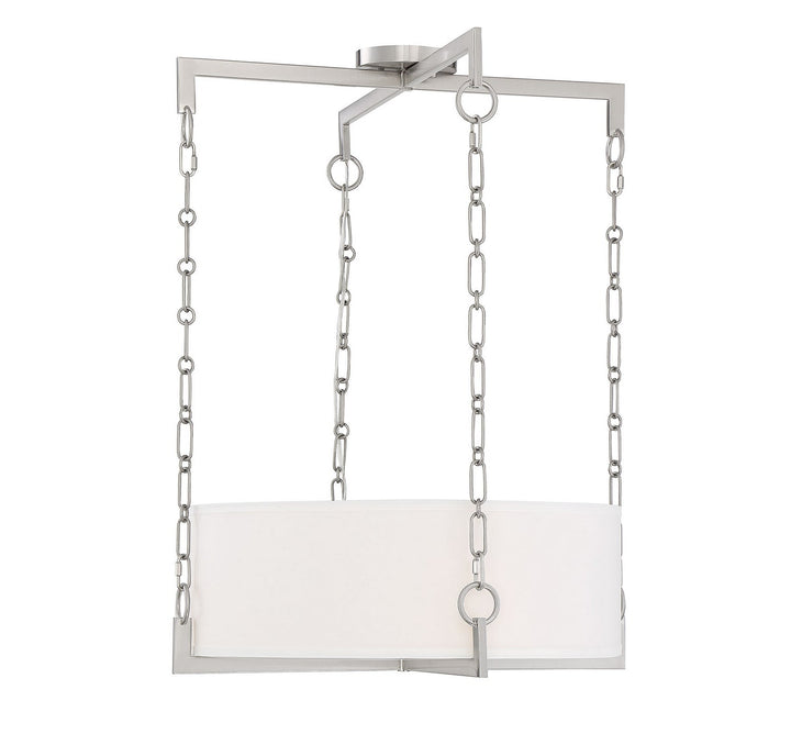 Savoy House Abbott 7-8401-4-SN Pendant Light - Satin Nickel