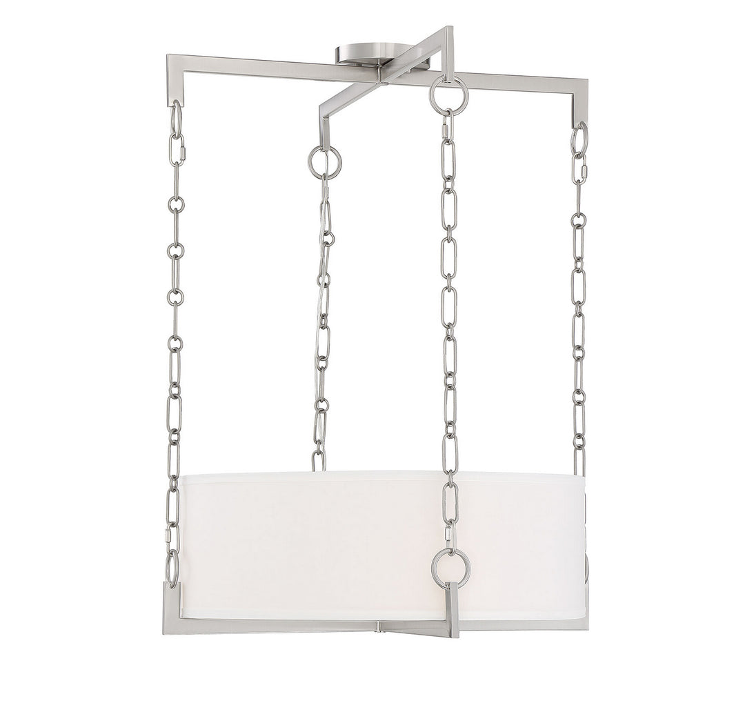 Savoy House Abbott 7-8401-4-SN Pendant Light - Satin Nickel