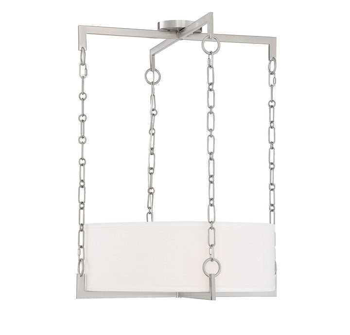 Savoy House Abbott 7-8401-4-SN Pendant Light - Satin Nickel