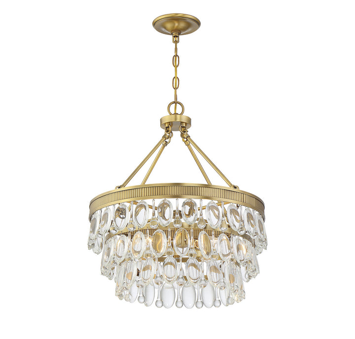 Savoy House Windham 7-8700-4-322 Chandelier Light - Warm Brass