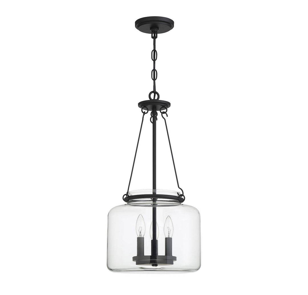 Savoy House Akron 7-9006-3-89 Pendant Light - Matte Black