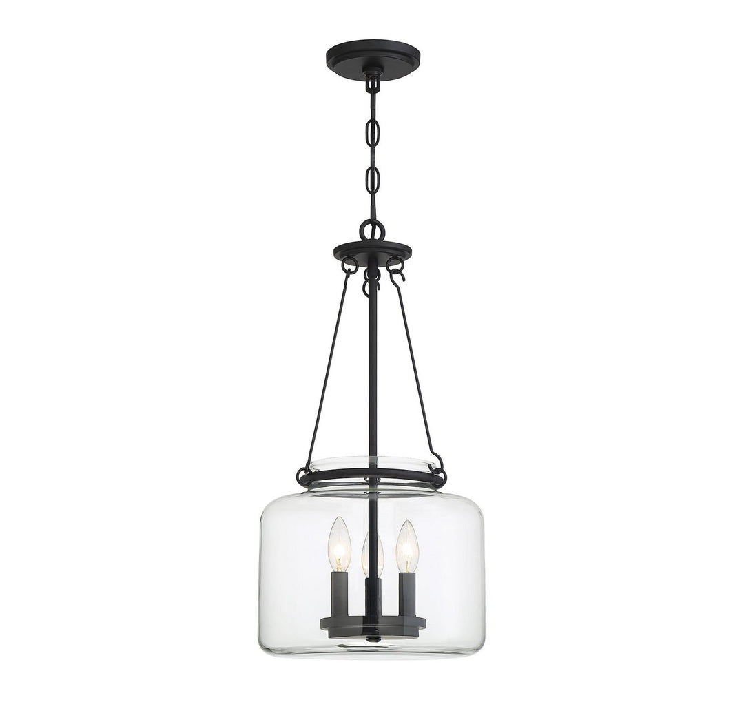 Savoy House Akron 7-9006-3-89 Pendant Light - Matte Black