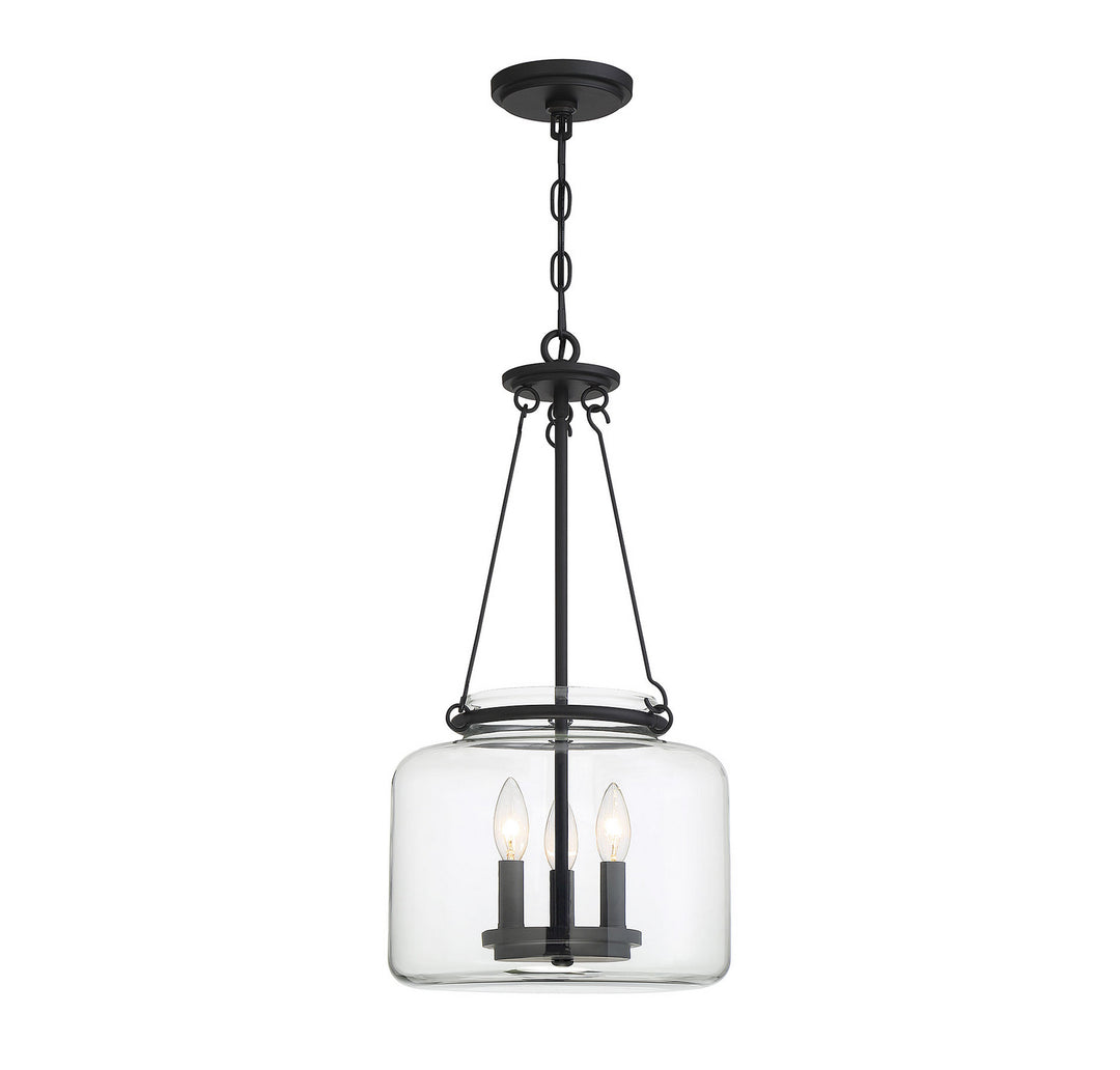 Savoy House Akron 7-9006-3-89 Pendant Light - Matte Black