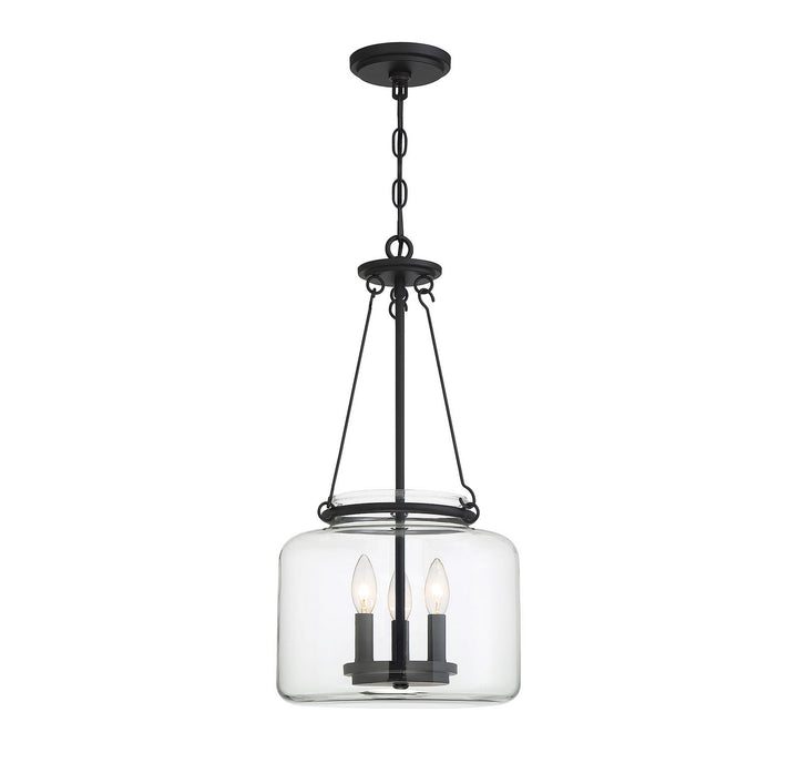 Savoy House Akron 7-9006-3-89 Pendant Light - Matte Black