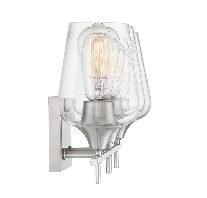 Savoy House Octave 8-4030-3-SN Bath Vanity Light 21 in. wide - Satin Nickel
