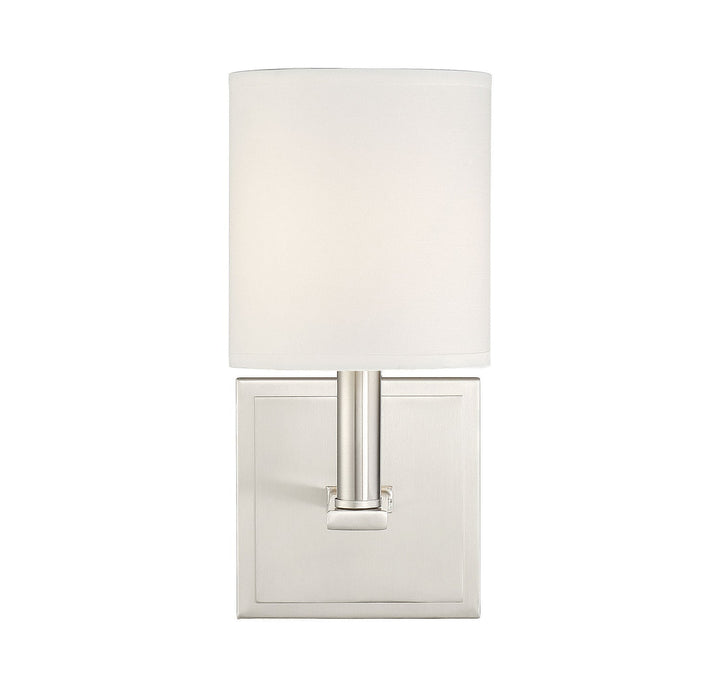 Savoy House Waverly 9-1200-1-109 Wall Sconce Light - Polished Nickel