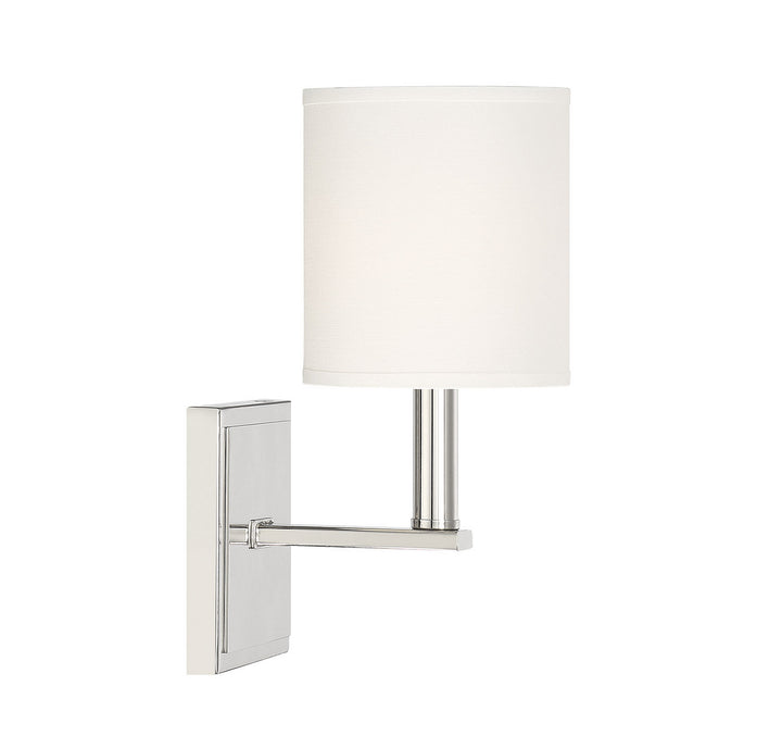 Savoy House Waverly 9-1200-1-SN Wall Sconce Light - Satin Nickel