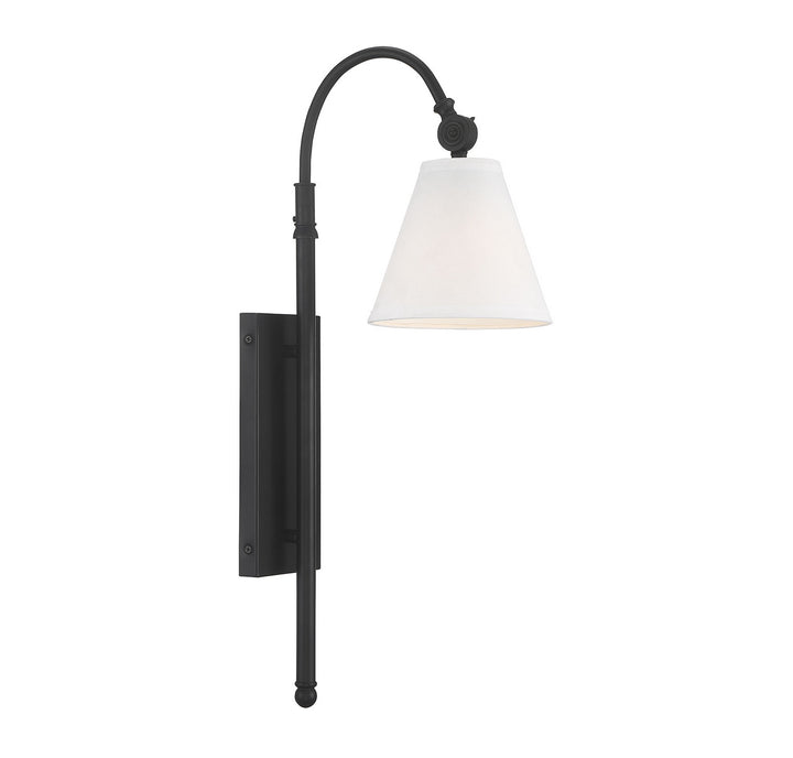 Savoy House Rutland 9-1201-1-89 Wall Sconce Light - Matte Black