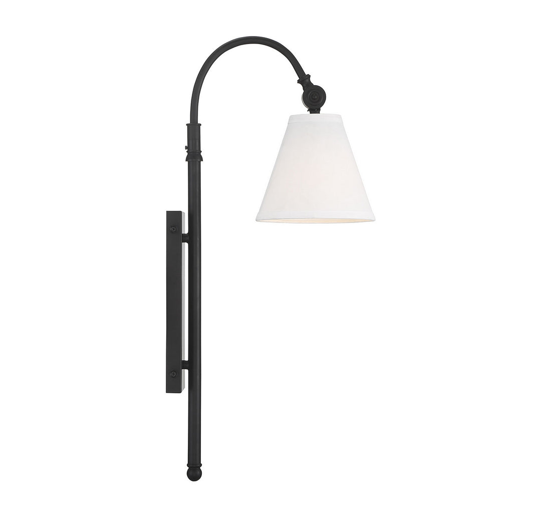 Savoy House Rutland 9-1201-1-89 Wall Sconce Light - Matte Black