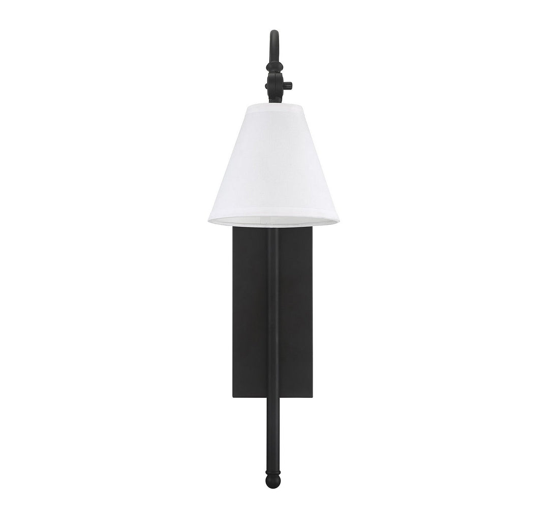 Savoy House Rutland 9-1201-1-89 Wall Sconce Light - Matte Black
