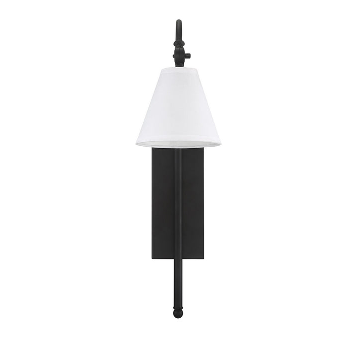 Savoy House Rutland 9-1201-1-89 Wall Sconce Light - Matte Black
