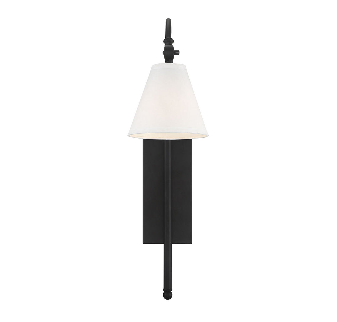 Savoy House Rutland 9-1201-1-89 Wall Sconce Light - Matte Black