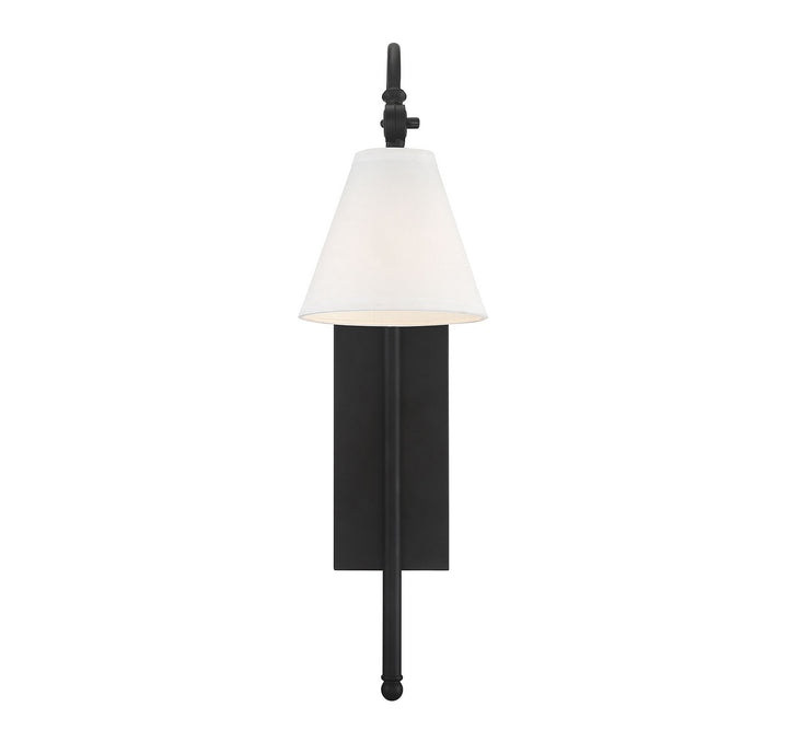 Savoy House Rutland 9-1201-1-89 Wall Sconce Light - Matte Black